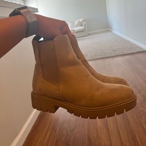 Tan Booties